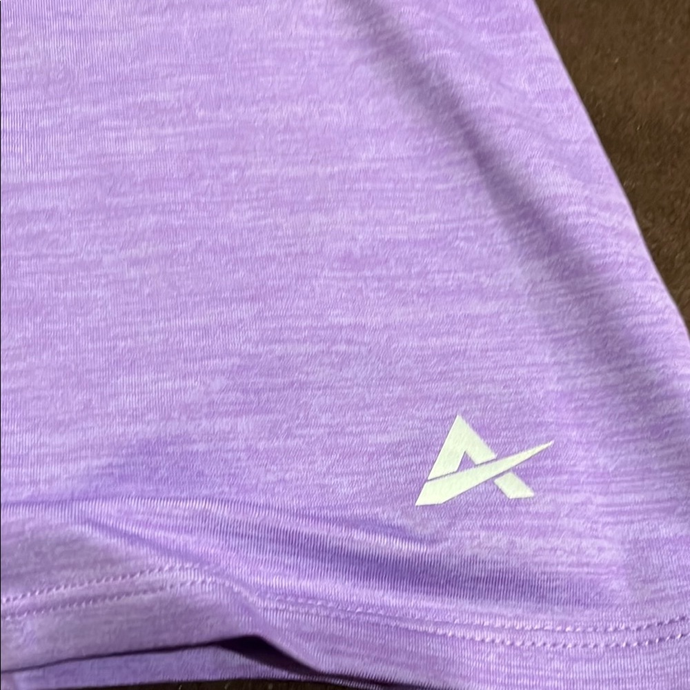 Purple Fitted Short Sleeve T-Shirt - Picture 5 of 6